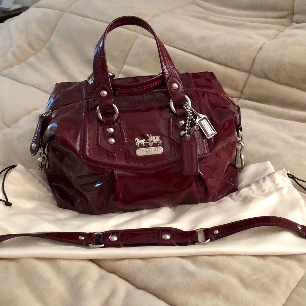 Coach Madison Audrey in Crimson